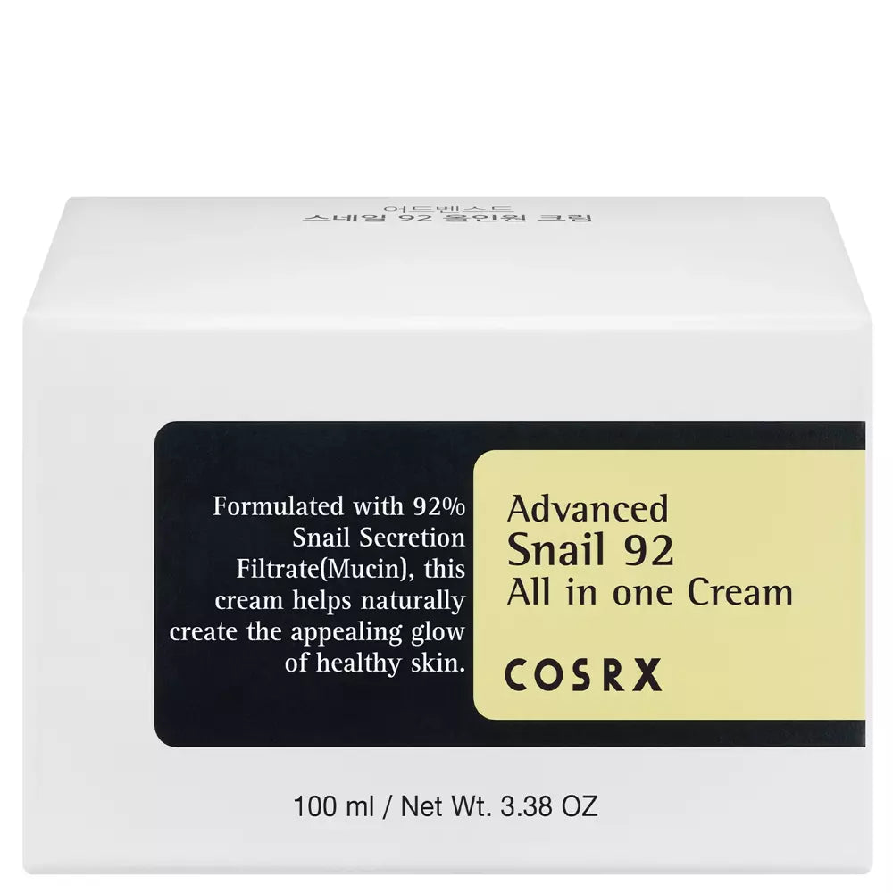 COSRX - Advanced Snail 92 crème pour le visage tout en un